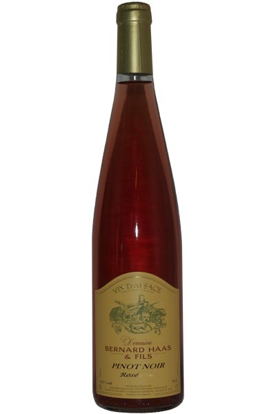 Pinot Noir Rose, Bernard Haas & Fils, Cotes de Kaysersberg, Alsace, France, 2022