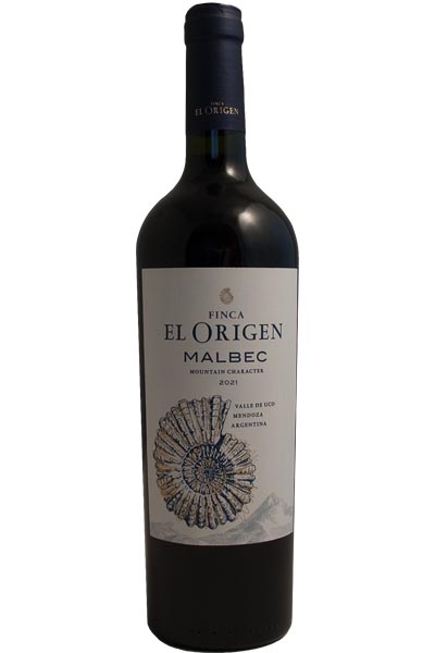 Malbec, Estate Range, Finca el Origen, Uco Valley, Mendoza, Argentina, 2021