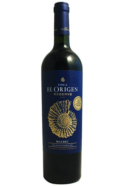 Malbec, Reserve, Finca el Origen, Uco Valley, Mendoza, Argentina, 2019