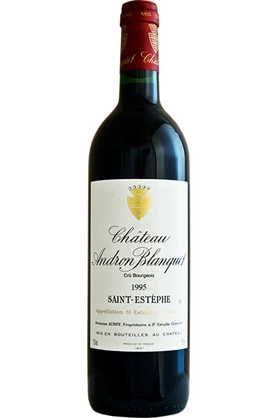 Chateau Andron Blanquet, Cru Bourgeois, Saint-Estephe, Bordeaux, France, 1995