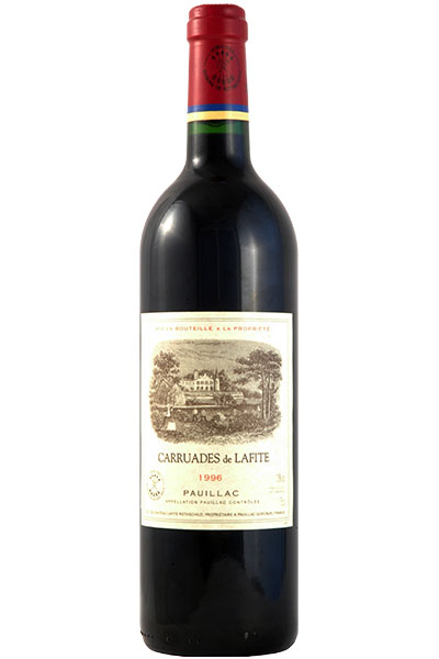 Chateau Carruades de Lafite, 2nd Lafite Rothschild, Pauillac, Bordeaux, France, 1996