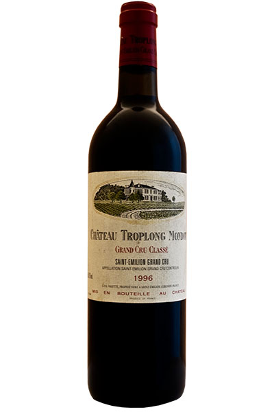 Chateau Troplong-Mondot, Grand Cru Classe, Saint-Emilion, Bordeaux, France, 1996