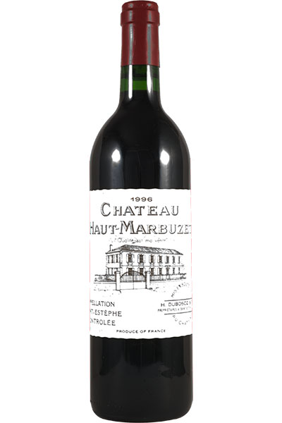 Chateau Haut Marbuzet, Cru Bourgeois, Saint-Estephe, France, 1996