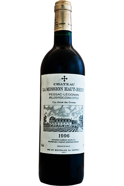 Chateau La Mission Haut-Brion, Grand Cru Classe, Pessac-Leognan, France, 1996