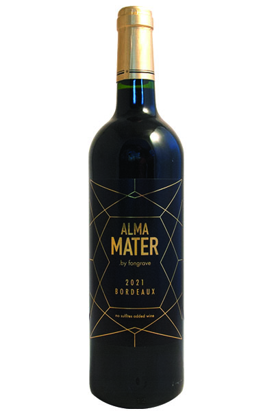 Merlot, Alma Mater, Chateau Fongrave, Bordeaux Rouge, France, 2021