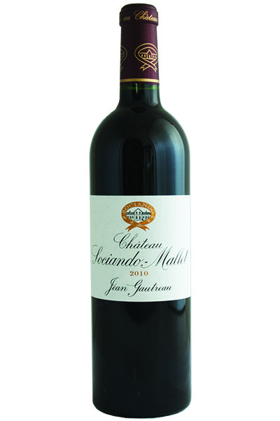 Chateau Sociando-Mallet, Jean Gautreau, Haut-Medoc, Bordeaux, France, 2010