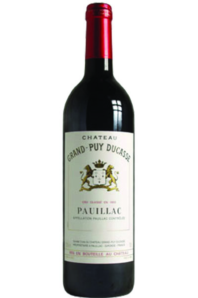 ChÃ¢teau Grand-Puy Ducasse, 5Ã©me Cru ClassÃ©, Pauillac, Bordeaux, France, 2010