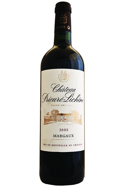 Chateau Prieure-Lichine, 4eme Grand Cru Classe, Margaux, France, 2005