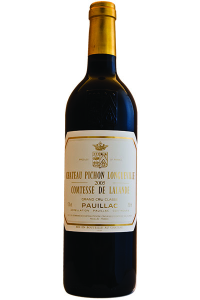 Chateau Pichon Longueville, Comtesse de Lalande, 2nd Grand Cru Classe, Paulliac, Bordeaux, France, 2005