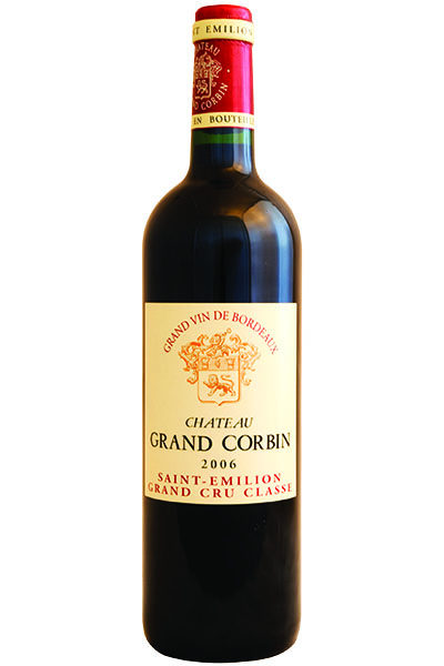 Chateau Grand Corbin, Grand Cru Classe, Saint-Emilion, Bordeaux, France, 2006