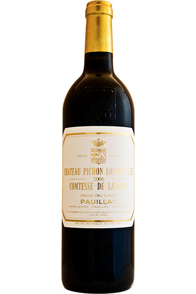 Chateau Pichon-Longueville, Comtesse de Lalande, 2nd Grand Cru Classe, Pauillac, Bordeaux, France, 2006