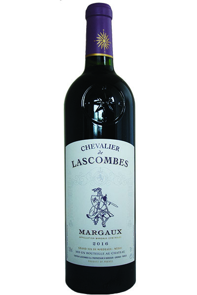 Chevalier de Chateau Lascombes, Margaux, Bordeaux, France, 2016