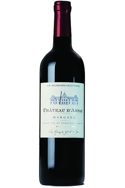 Chateau D'Arsac Cru Bourgeois Expetional, Margaux, France, 2020