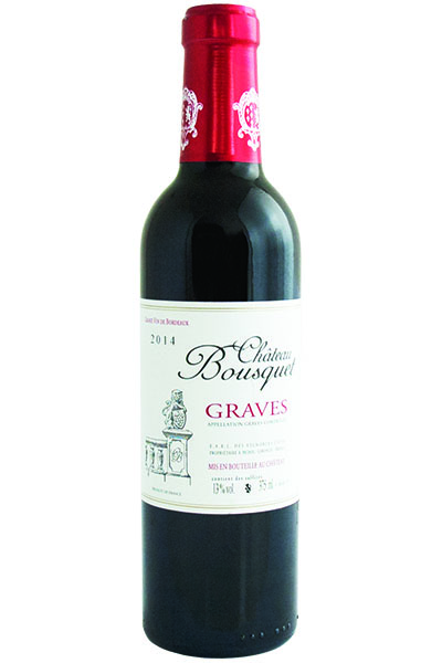 Chateau Bousquet Rouge, Pessac Leognan/Graves, Bordeaux, France, 2014 (Half Bottle)