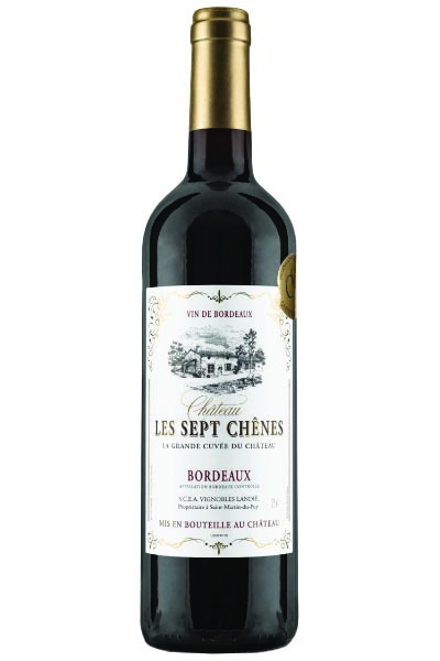 Chateau Les Sept Chenes, Sauvignon, Entre Deux Mers, AOP, Bordeaux, France, 2022