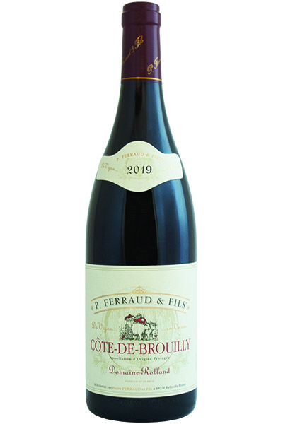 Cote-de-Brouilly, Domaine Pierre Ferraud, Burgundy, France, 2017