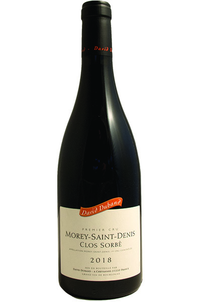 Morey-Saint - Denis 1 Cru Clos Sorbe, Domaine David Duband, Cote de Nuits, Burgundy, France, 2019