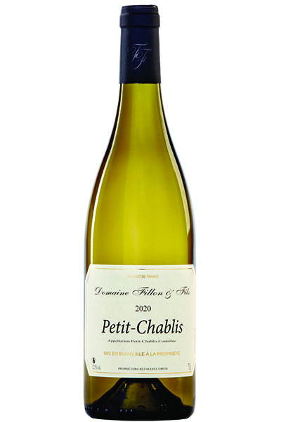 Petit Chablis, Domaine Fillon et Fils, Burgundy, France 2020