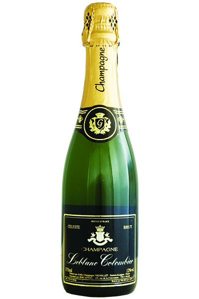 Champagne, Leblanc Colombier Cuvee, Celeste Brut, Ba'Lnot Laignes, France (37.5cl Bottle)