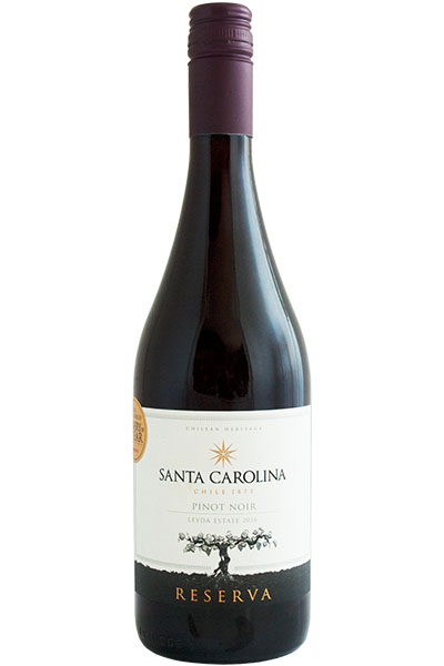 Pinot Noir Reserva, Santa Carolina, Leyda Valley, Chile, 2019