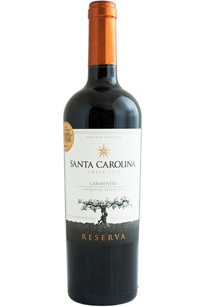 Carmenere Reserva, Santa Carolina, Cachapoal Valley, Chile, 2016