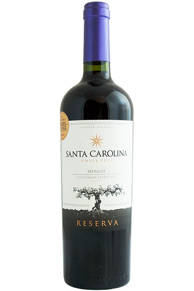 Merlot Reserva, Santa Carolina, Colchagua Valley, Chile, 2020