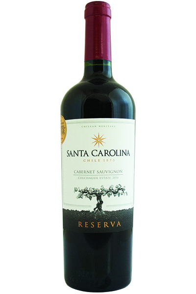 Cabernet Sauvignon Reserva, Santa Carolina, Colchagua Valley, Chile, 2019