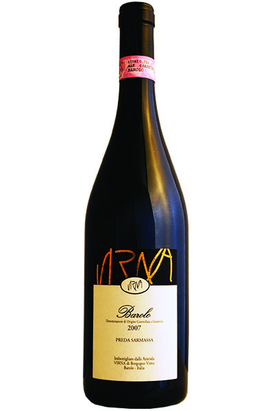 Barolo DOCG, Preda Sarmassa, Azienda Virna di Borgogno, Piemonte, Italy, 2007