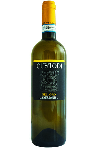 Orvieto Classico DOCG, Belloro, Cantina Custodi, Umbria, Italy 2018