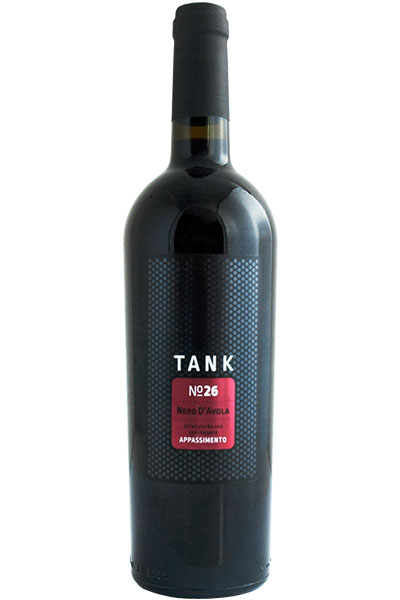 Nero d'Avola, Appassimento, Tank 26, Corte dei Mori, Puglia, Italy, 2016