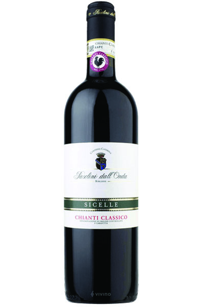 Chianti Classico Sicelle, Pasolino dall'Onda, Tuscany, Italy 2016