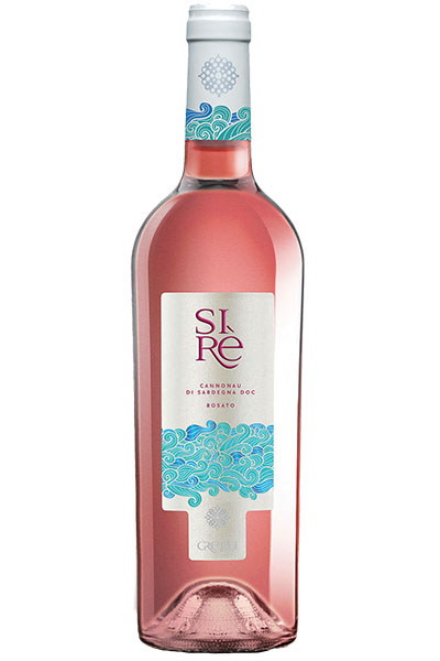 Cannonau di Sardegna, Rosato Sire, Tenuta Gregu, DOC, Sardinia, Italy, 2022