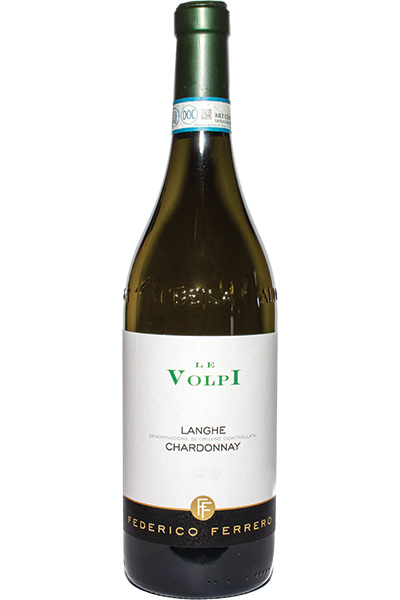 Chardonnay Langhe, Le Volpi,  Federcio Ferrero, Piemonte, Italy 2022