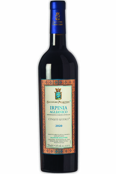 Irpinia Aglianico Cinque Querce, DOC, Campania, Italy 2020