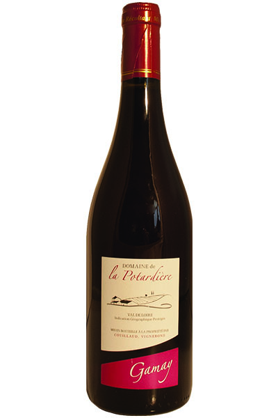 Gamay Rouge Domaine de la Potardiere Loire France, 2021