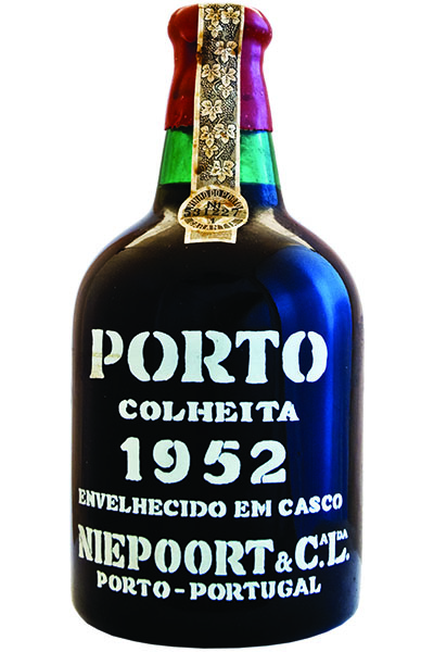 Port, Rich Tawny Aged in Cask, Colheita, Envelhecido em Casco, Niepoort, Porto, Portugal, 1952