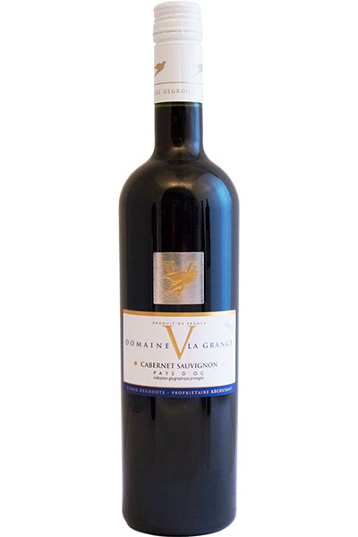 Cabernet Sauvignon, Domaine V La Grange, Pays d'Oc, Narbonne, Languedoc, France, 2019