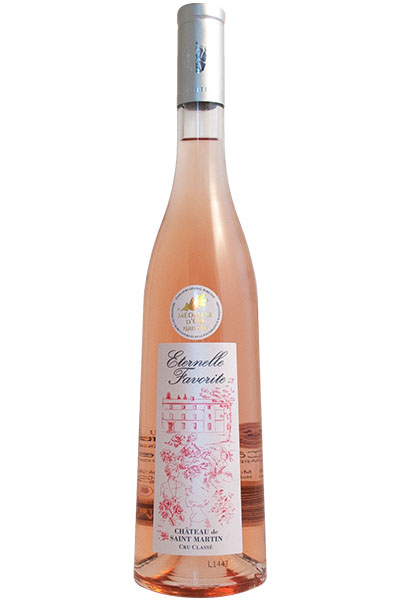 Cote de Provence Rose, Cru Classe, Chateau de Saint Martin, Eternelle Favorite, France 2021