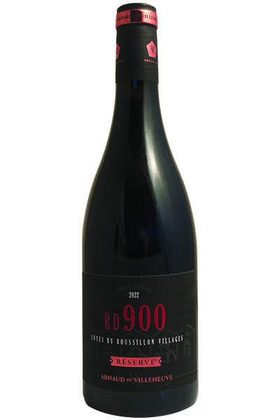 Cotes de Roussillon, Rd 900 Reserve, Arnaud de Villeneuve, Languedoc, France, 2022