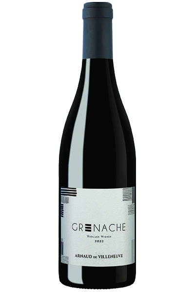 Grenache Reserve, Vielle Vignes, Arnaud de Villeneuve, Languedoc, France, 2022