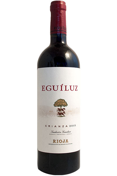 Rioja Crianza, Vinedos Eguiluz, Abalos, DOC, Rioja, Spain, 2015