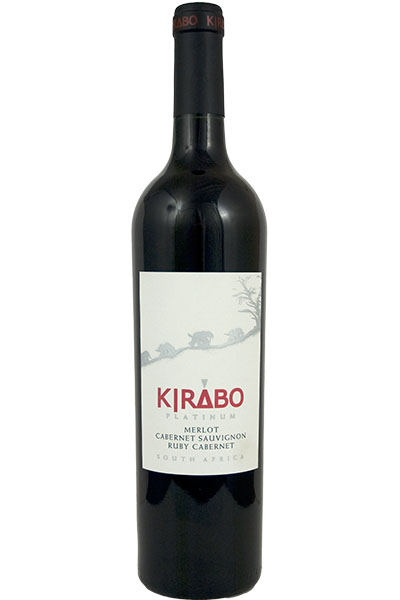 Merlot / Cabernet Sauvignon / Ruby Cabernet, Platinum, Kirabo, Worcester, South Africa, 2003