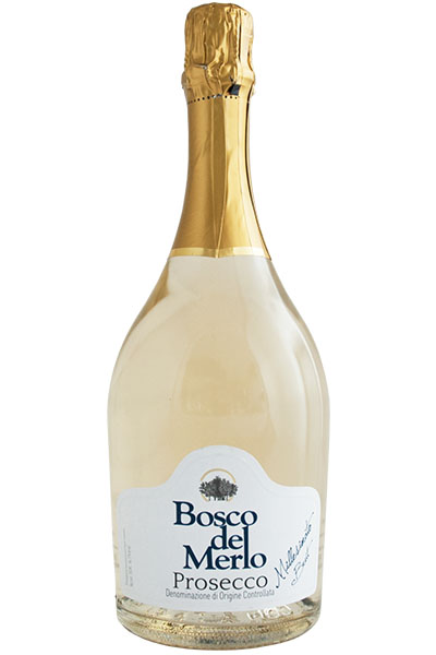 Prosecco Spumante Brut, Millesimato, Bosco del Merlo, Friuli-Venezia Giulia, Italy, 2021