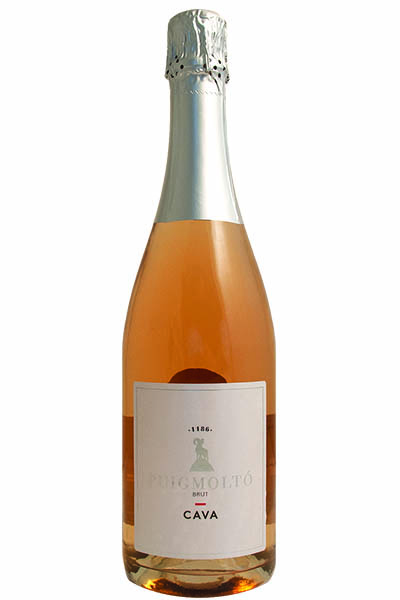 Cava Brut Rose, Puigmolto, Priorat, Spain