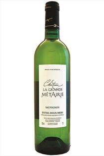 Sauvignon Blanc, Chateau La Grande Metairie, Entre-Deux-Mers, Bordeaux Blanc, Bordeaux, France, 2022