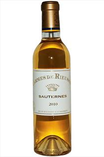 Chateau Carmes de Rieussec, Sauternes, Graves, Bordeaux, France, 2010 (Half Bottle - 37.5cl)