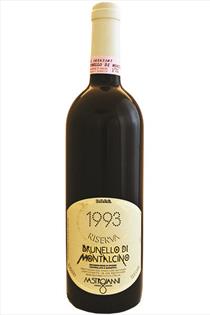 Brunello di Montalcino, Riserva, Azienda Mastrojanni, DOCG, Montalcino, Siena ,Tuscany Italy, 1993