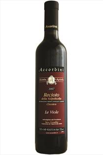 Recioto della Valpolicella, Classico Superiore, Le Viole, Accordini, Verona, Italy, 2007 (50cl)