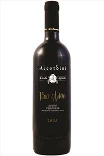 Vino d'Autore, Rosso Veronese IGT, Accordini, Azienda Agricola, Verona, Italy, 2005