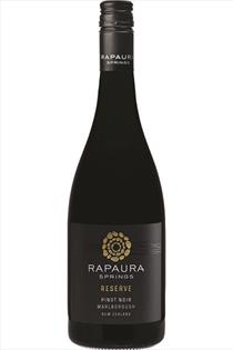 Pinot Noir, Reserve, Rapaura Springs, Marlborough, New Zealand